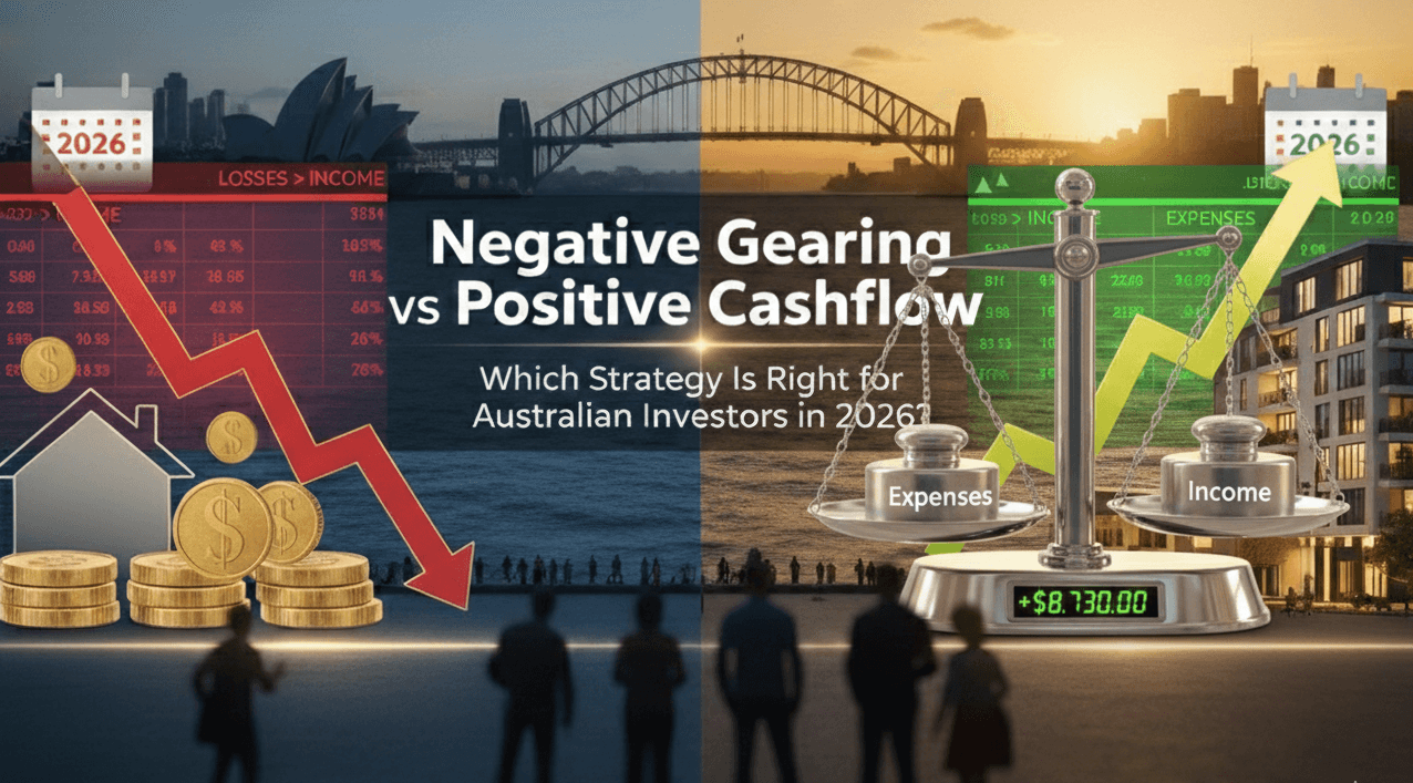 Negative Gearing vs Positive Cashflow: Which Strategy Is Right for Australian Investors in 2026?